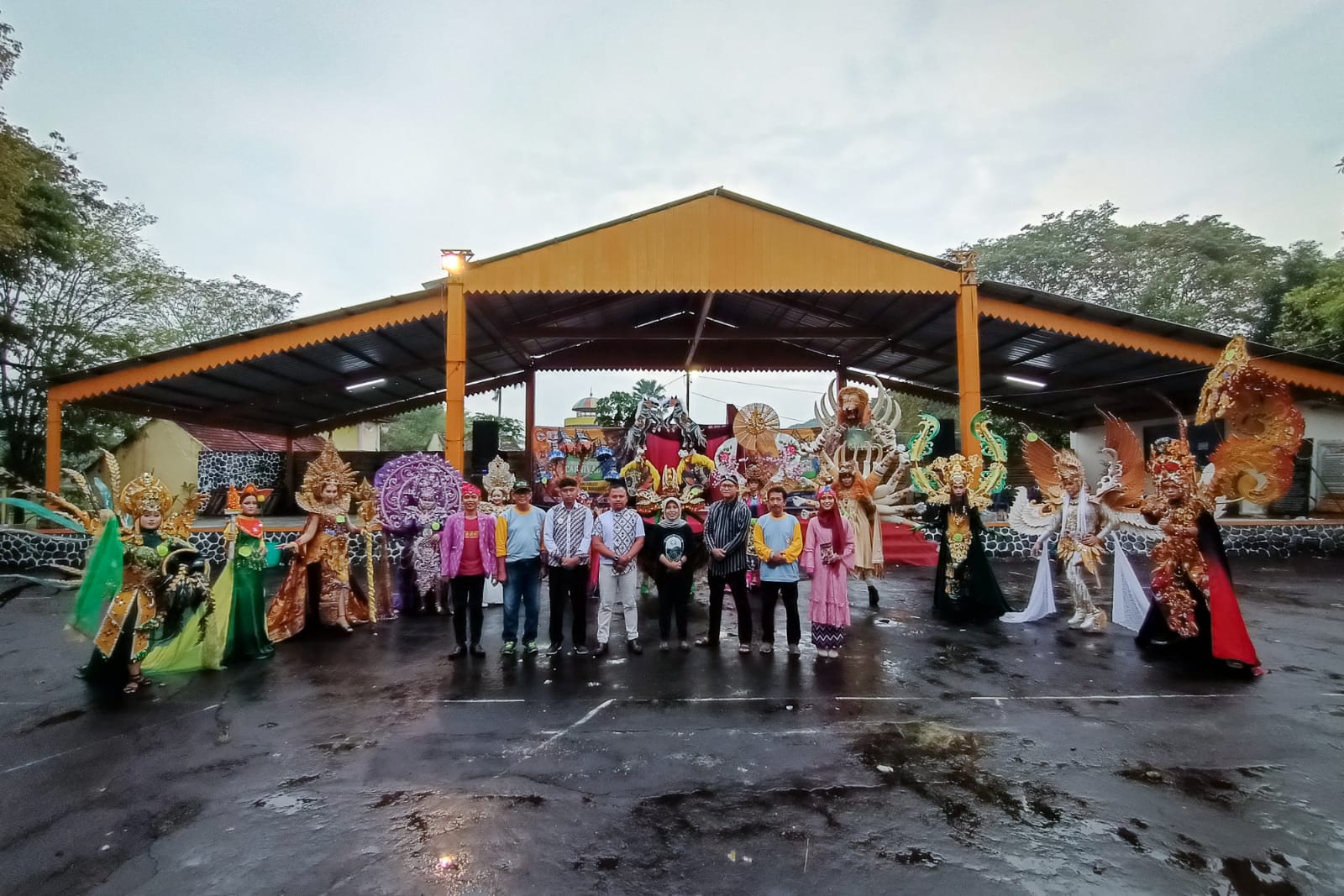 Antusiasme Peserta Lumajang Fashion Carnival