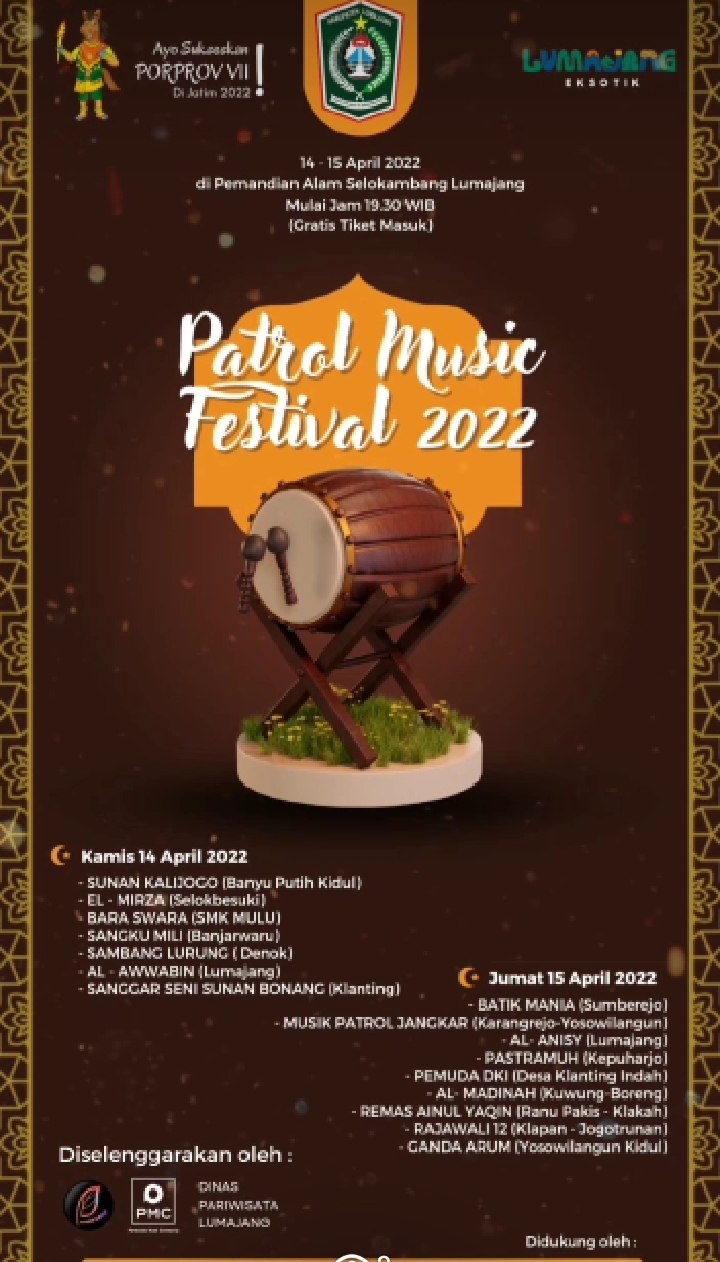 Patrol Musik Festival Tahun 2022