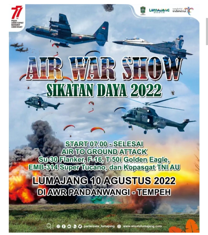 KONSEP MILITARY TOURSM, AIR WAR SHOW SIKATAN DAYA TAHUN 2022 